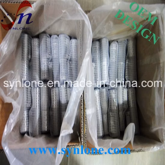 Tubos de fundición de inversión de precisión de fundición a la cera perdida de acero inoxidable/acero al carbono personalizados