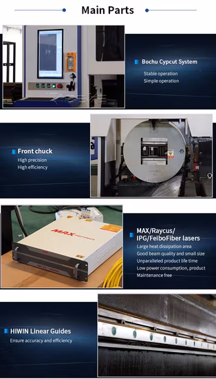Máquina cortadora láser de fibra CNC Cortadora láser de láminas de metal