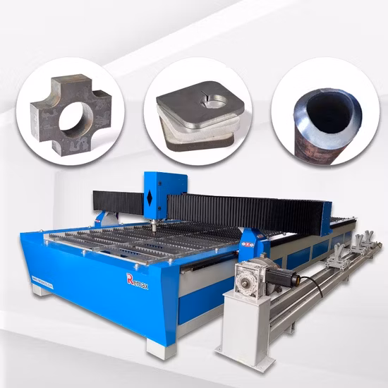 Máquina de corte por plasma CNC para corte de tubos de metal